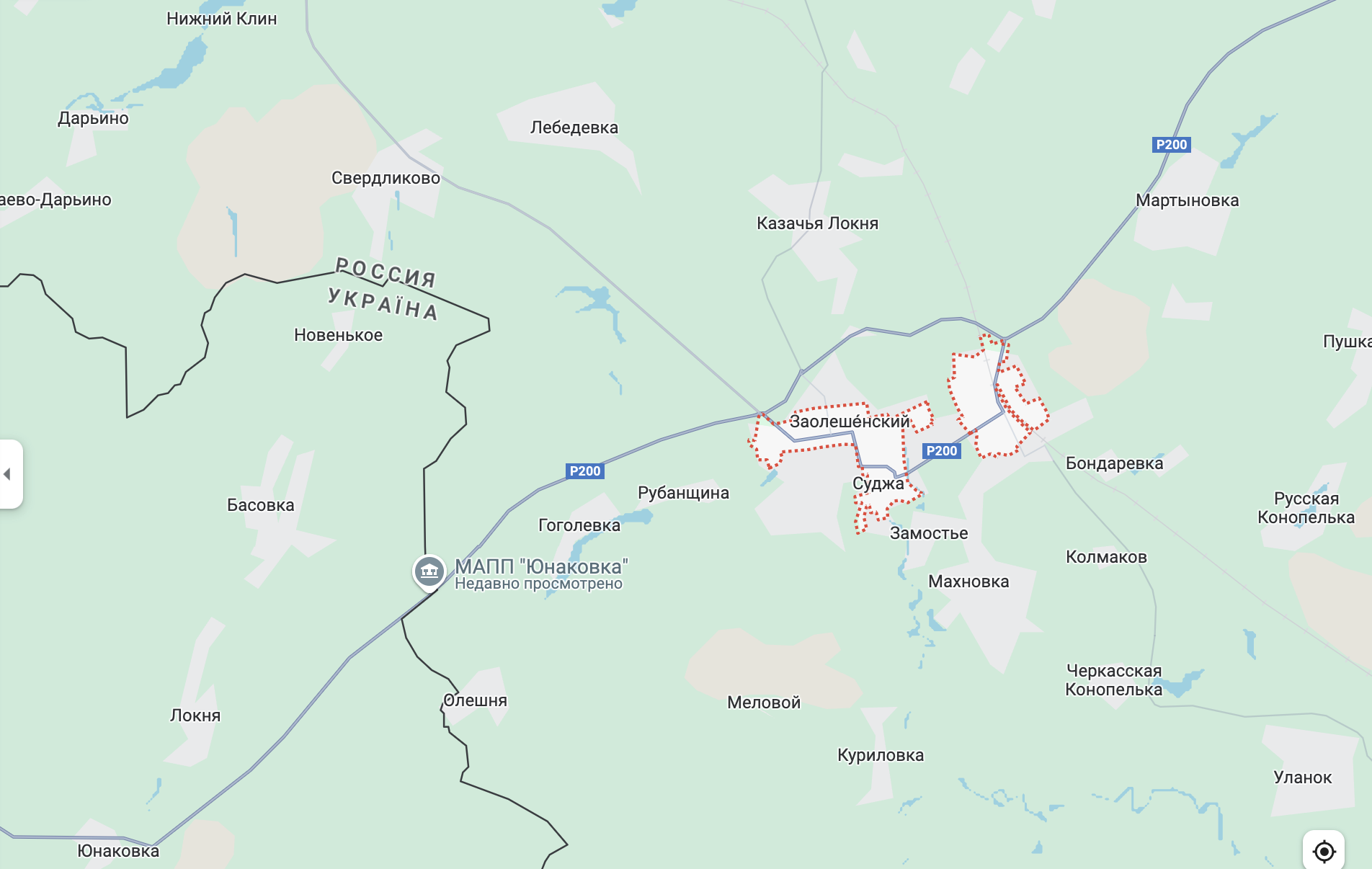 Де знаходиться Суджа і чим важливе місто для ЗСУ: карта